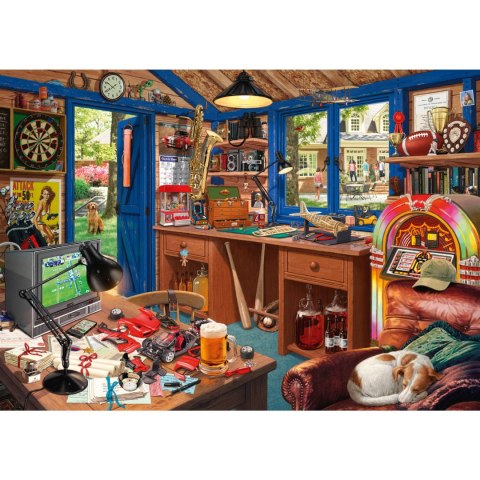 PQ Puzzle 1000 el. STEVE READ (Secret Puzzle) Warsztat taty Schmidt - puzzle