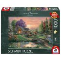 PQ Puzzle 1000 el. THOMAS KINKADE Romantyczny weekend Schmidt - puzzle