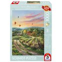PQ Puzzle 1000 el. THOMAS KINKADE Winnica w dolinie Schmidt - puzzle