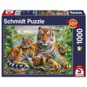 PQ Puzzle 1000 el. Tygrysy Schmidt - puzzle