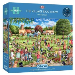 Puzzle 1000 el. Wystawa psów wszelakich Gibsons