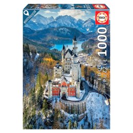 Puzzle 1000 el. Zamek Neuschwanstein / Niemcy Educa
