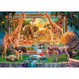 Puzzle 4000 el. Sawanna budzi się do życia Educa