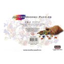 Puzzle drewniane / kolorowe - Słoń Eureka 3D