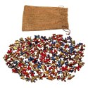 Puzzle drewniane / kolorowe - Słoń Eureka 3D