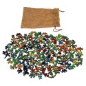Puzzle drewniane / kolorowe - Sowa Eureka 3D