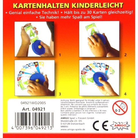 Trzymacz do kart (niebieski) Amigo Spiele
