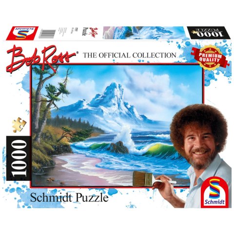 PQ Puzzle 1000 el. BOB ROSS Góra nad morzem Schmidt - puzzle