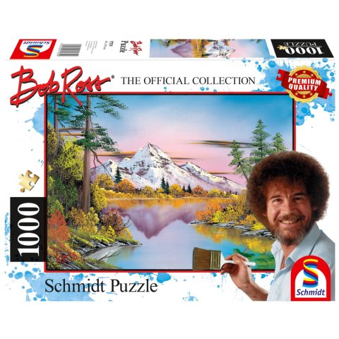 PQ Puzzle 1000 el. BOB ROSS Odbicie w tafli wody Schmidt - puzzle