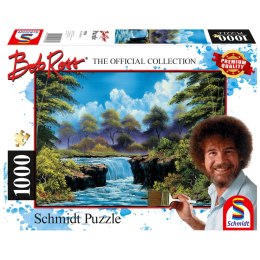 PQ Puzzle 1000 el. BOB ROSS Wodospad w dolinie Schmidt - puzzle