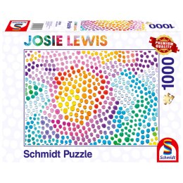 PQ Puzzle 1000 el. JOSIE LEWIS Kolorowe bańki mydlane Schmidt - puzzle