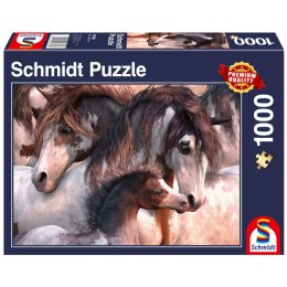 PQ Puzzle 1000 el. Konie Pinto Schmidt - puzzle