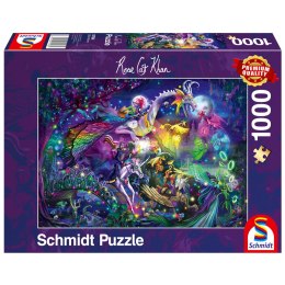 PQ Puzzle 1000 el. ROSE CAT KHAN Cyrk nocy letniej Schmidt - puzzle