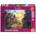 PQ Puzzle 1000 el. ROSE CAT KHAN Smocza poczta Schmidt - puzzle