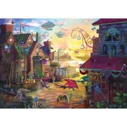 PQ Puzzle 1000 el. ROSE CAT KHAN Smocza poczta Schmidt - puzzle