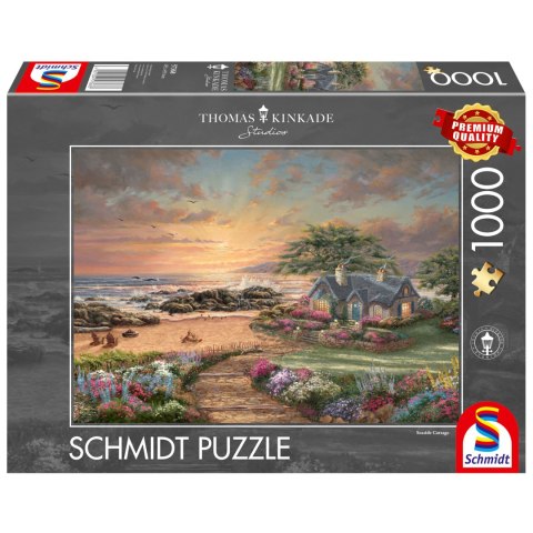 PQ Puzzle 1000 el. THOMAS KINKADE Dom nad morzem Schmidt - puzzle