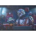 PQ Puzzle 1000 el. THOMAS KINKADE W drogę (Star Wars - The Mandalorian) Schmidt - puzzle