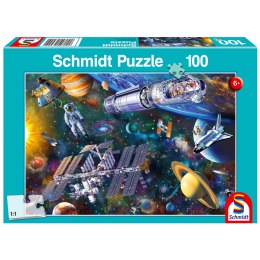Puzzle 100 el. Przestrzeń kosmiczna Schmidt - puzzle