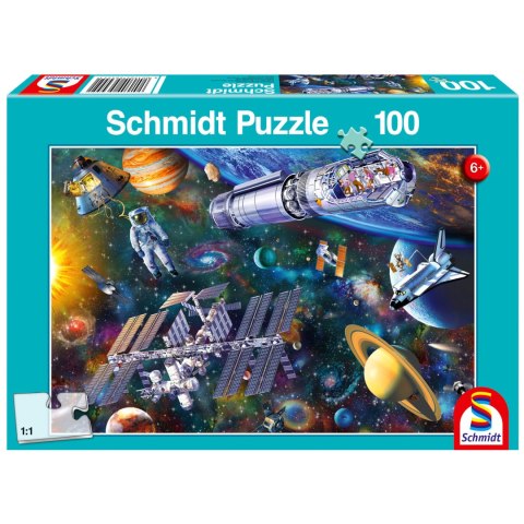 Puzzle 100 el. Przestrzeń kosmiczna Schmidt - puzzle