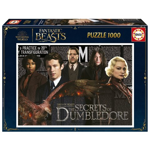 Puzzle 1000 el. Fantastyczne zwierzęta Educa