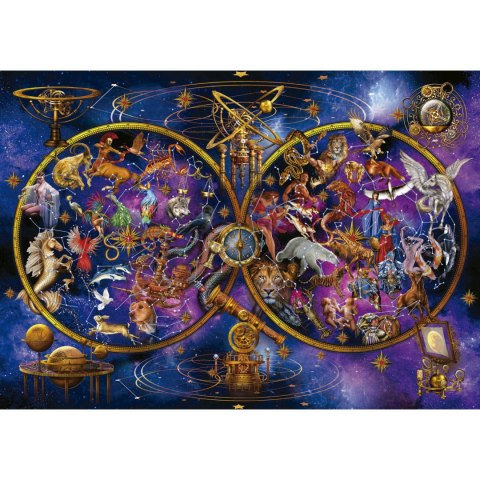 Puzzle 1000 el. Konstelacje (fluorescencyjne) Educa