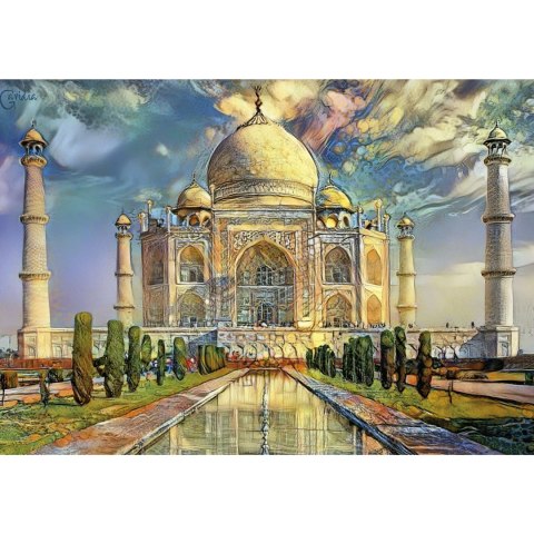 Puzzle 1000 el. Taj Mahal / Indie Educa