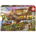 Puzzle 1500 el. Włoska promenada Educa