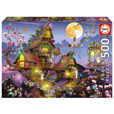 Puzzle 500 el. Magiczny dom Educa