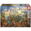 Puzzle 8000 el. Miasto marzeń Educa