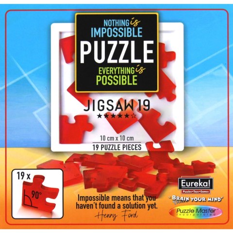 Puzzle IMPOSSIBLE (19 elementów) - poziom 5/6 Eureka 3D