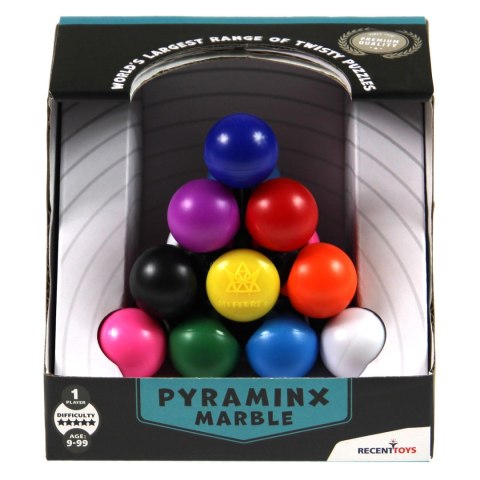 Pyraminx Marble - łamigłówka Recent Toys - poziom 5/5 Recent Toys