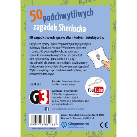 50 podchwytliwych zagadek Sherlocka G3