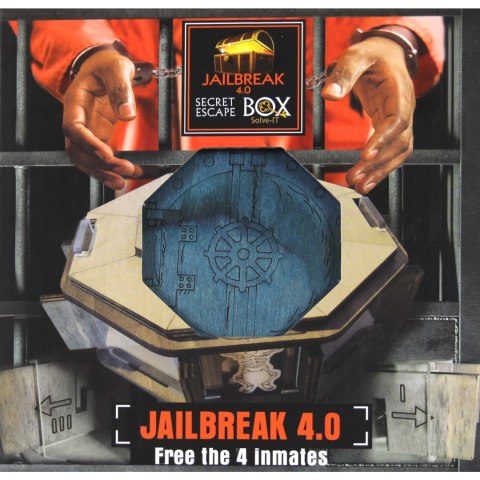 Łamigłówka ESCAPE BOX - Jailbreak 4.0 Secret - poziom 5/4 Eureka 3D