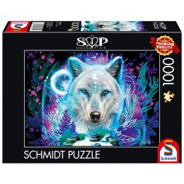 PQ Puzzle 1000 el. SHEENA PIKE Arktyczny wilk Schmidt - puzzle