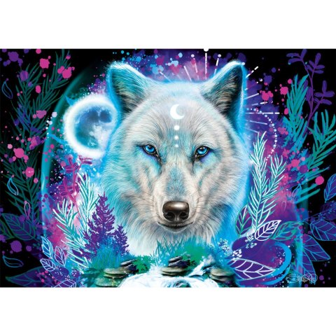 PQ Puzzle 1000 el. SHEENA PIKE Arktyczny wilk Schmidt - puzzle