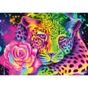 PQ Puzzle 1000 el. SHEENA PIKE Kolorowy lampart Schmidt - puzzle