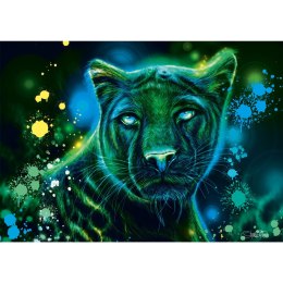 PQ Puzzle 1000 el. SHEENA PIKE Zielono-niebieska pantera Schmidt - puzzle
