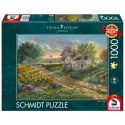 PQ Puzzle 1000 el. THOMAS KINKADE Pole słoneczników Schmidt - puzzle