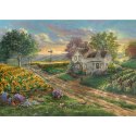 PQ Puzzle 1000 el. THOMAS KINKADE Pole słoneczników Schmidt - puzzle