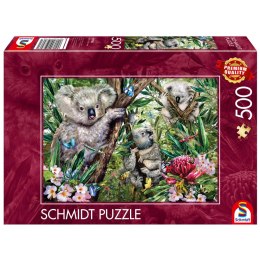 PQ Puzzle 500 el. Rodzina koali Schmidt - puzzle