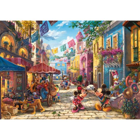 PQ Puzzle 6000 el. THOMAS KINKADE Myszka Miki & Minnie w Meksyku (Disney) Schmidt - puzzle