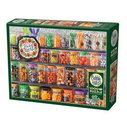 Puzzle 1000 el. Cukierek albo psikus Cobble Hill