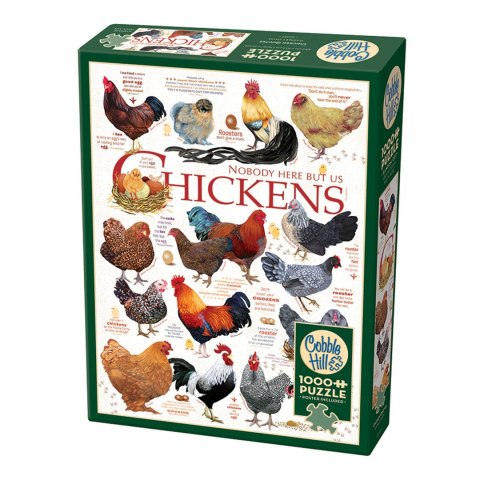 Puzzle 1000 el. Cytaty z kurczaka Cobble Hill
