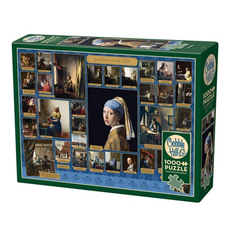 Puzzle 1000 el. Johannes Vermeer Cobble Hill