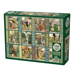 Puzzle 1000 el. Kalendarz ogrodnika Cobble Hill