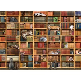 Puzzle 1000 el. Kocia biblioteka Cobble Hill