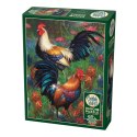 Puzzle 1000 el. Koguty Cobble Hill