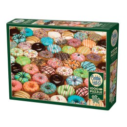 Puzzle 1000 el. Kolorowe pączki Cobble Hill