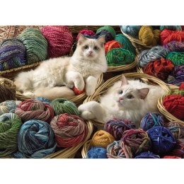 Puzzle 1000 el. Koty rasy Ragdoll Cobble Hill