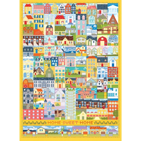 Puzzle 1000 el. Nie ma jak w domu Cobble Hill